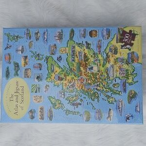 New Benedict Blathwayt The Atlas and Jigsaw of Scotland Puzzle